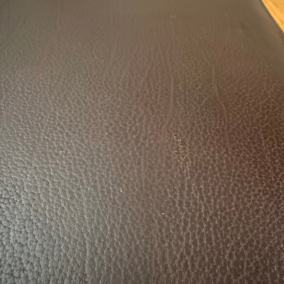 Franklin Quest Planner Brown Reddish Pebbled Leather Full Zip Large - Picture 14 of 16